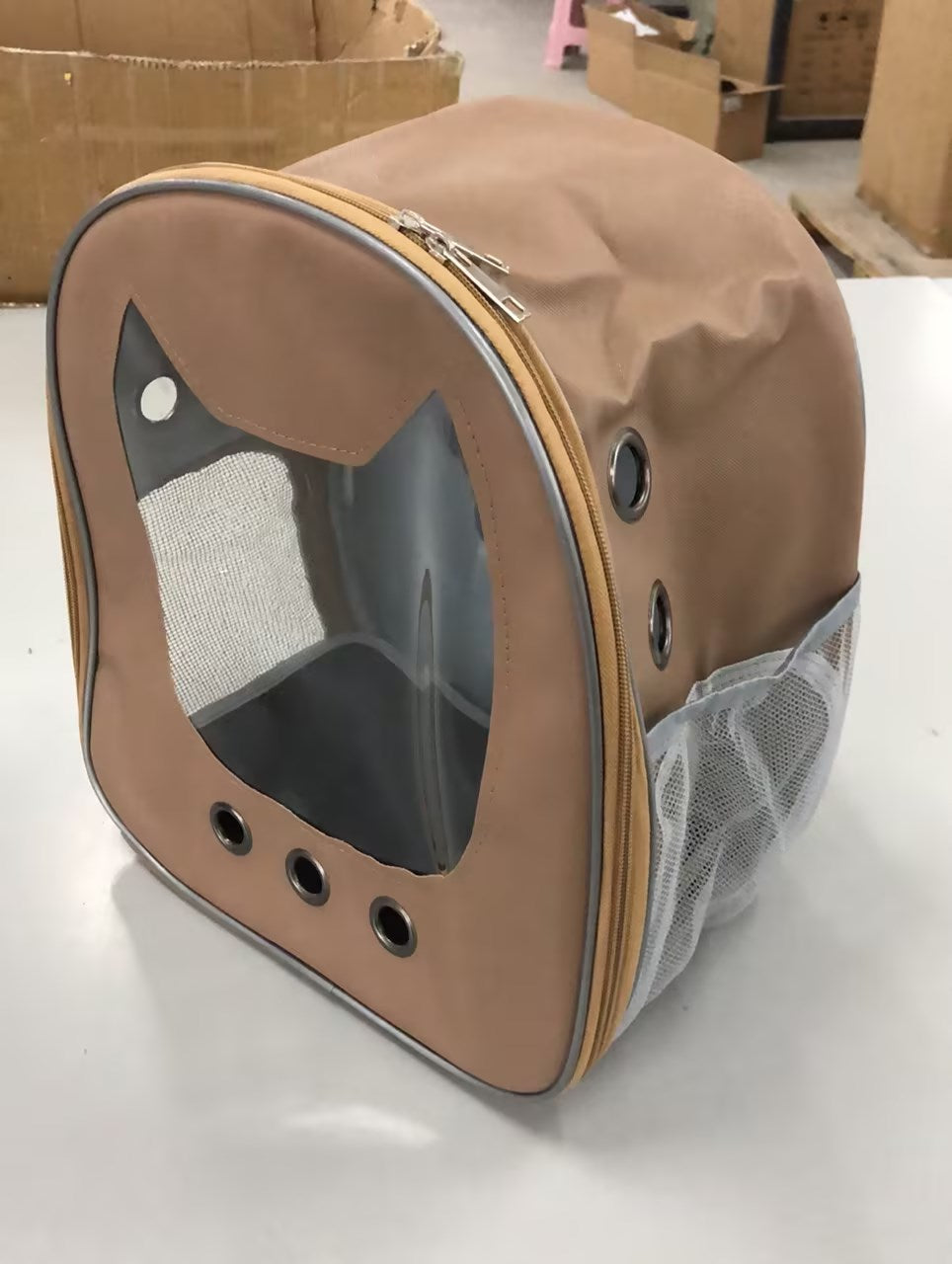 Cat Ear Bubble Backpack - Transparent Window Pet Carrier for Cats & Small Dogs