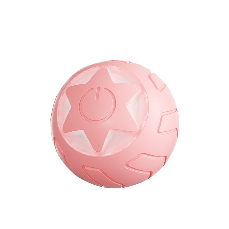 Indestructible Rolling Ball Cat Toy - Bite-Resistant 7 Colors
