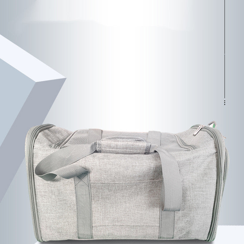 Breathable Pet Travel Backpack - Mesh Window Carrier for Cats & Small Dogs