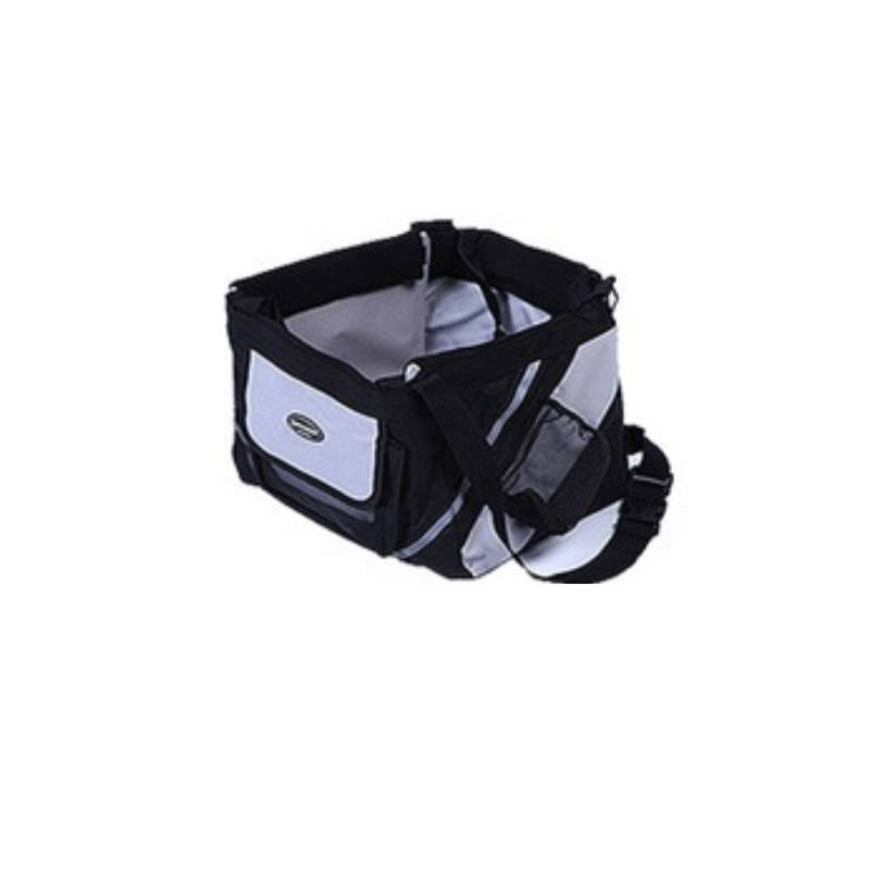 PetComer Bike Basket Carrier - Removable Handlebar Pet Basket for Cats & Small Dogs