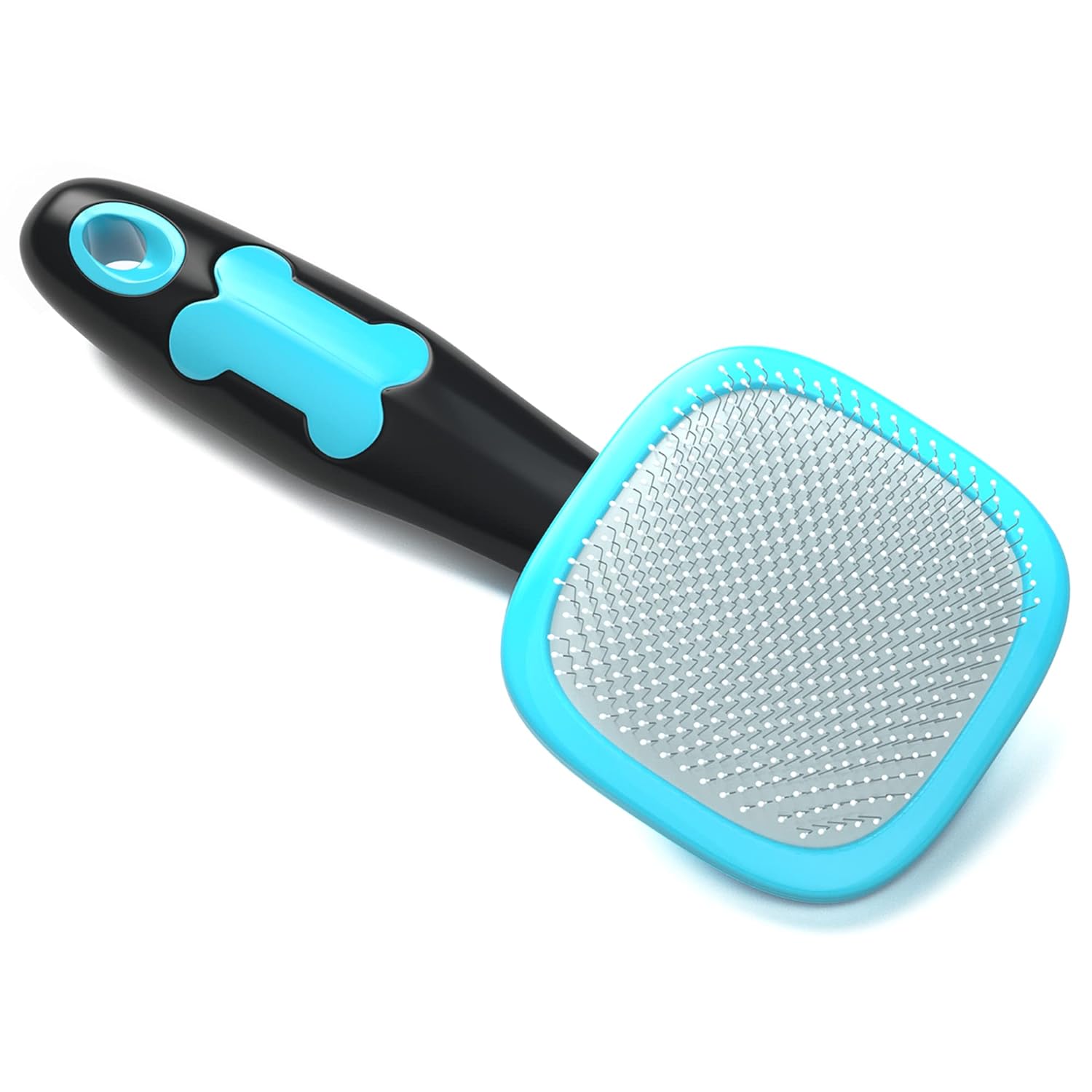 Self-Cleaning Pet Grooming Brush - Deshedding Tool for Cats & Dogs (S/L)