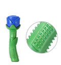 Rose Shaped Dog Chew Toy - Bite Resistant Rubber Molar Stick for Dental Care