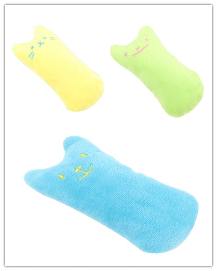 Catnip Kicker Pillow Toy - Plush Set for Cats