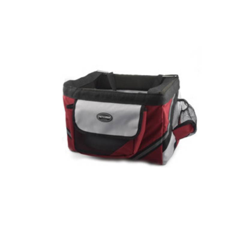 PetComer Bike Basket Carrier - Removable Handlebar Pet Basket for Cats & Small Dogs