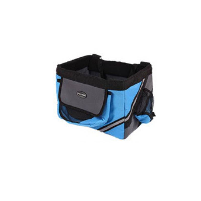 PetComer Bike Basket Carrier - Removable Handlebar Pet Basket for Cats & Small Dogs
