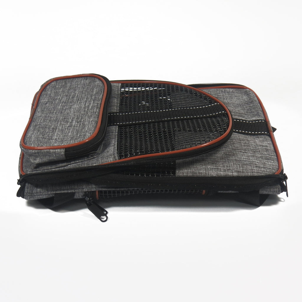 FoldAway Pet Car Seat Carrier - Seatbelt-Ready Travel Basket for Cats & Small Dogs