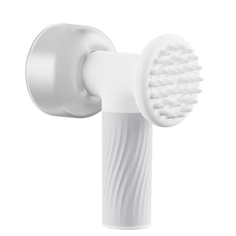 Electric Automatic Foaming Pet Bath Brush - USB Rechargeable Massage Scrubber