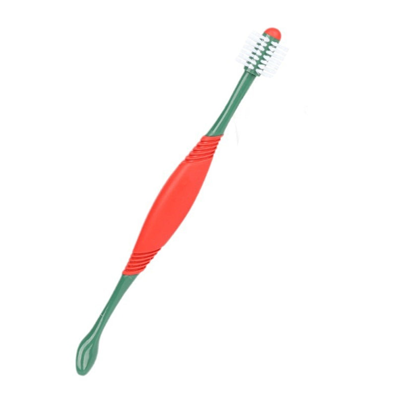 360° Dual Head Pet Toothbrush - Complete Dental Care for Cats & Dogs