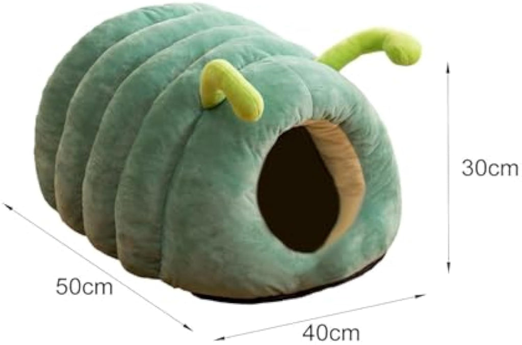 Frog Cat Cave Bed - Adorable Folding Pet Hideout for Cats & Small Dogs