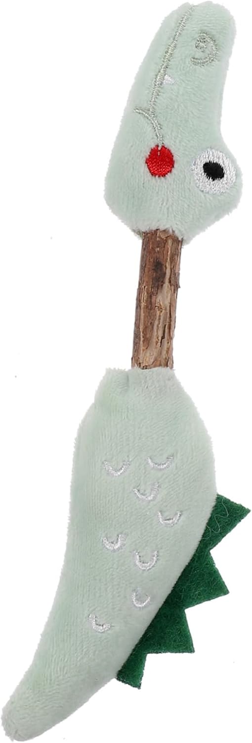 Cat Silvervine Chew Stick - Cute Animal Shape Dental Toy