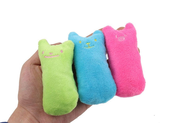 Catnip Kicker Pillow Toy - Plush Set for Cats
