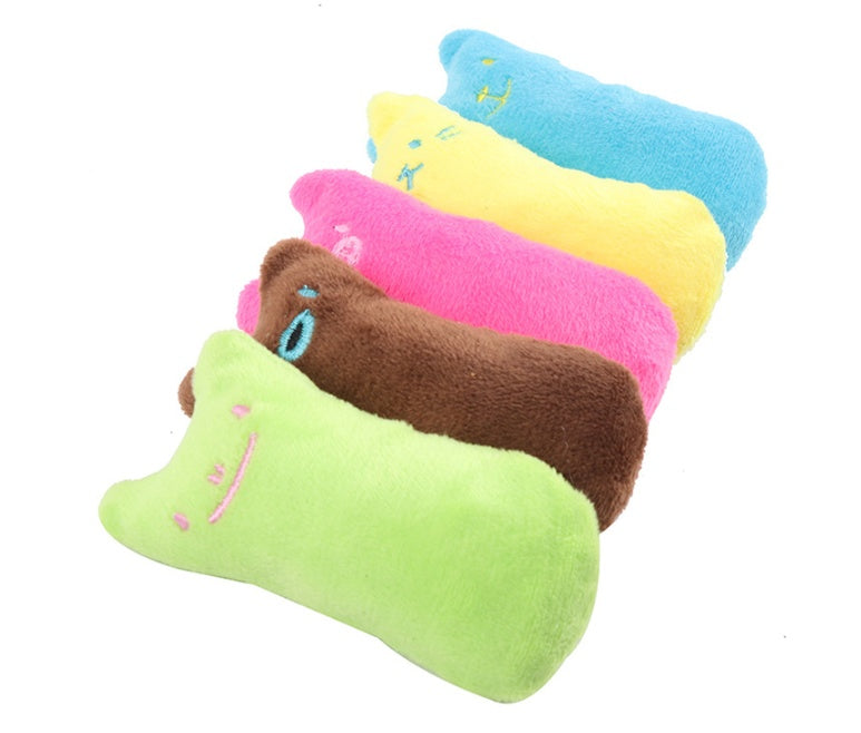 Catnip Kicker Pillow Toy - Plush Set for Cats