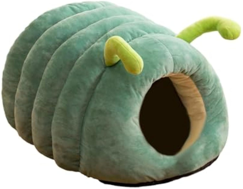 Frog Cat Cave Bed - Adorable Folding Pet Hideout for Cats & Small Dogs