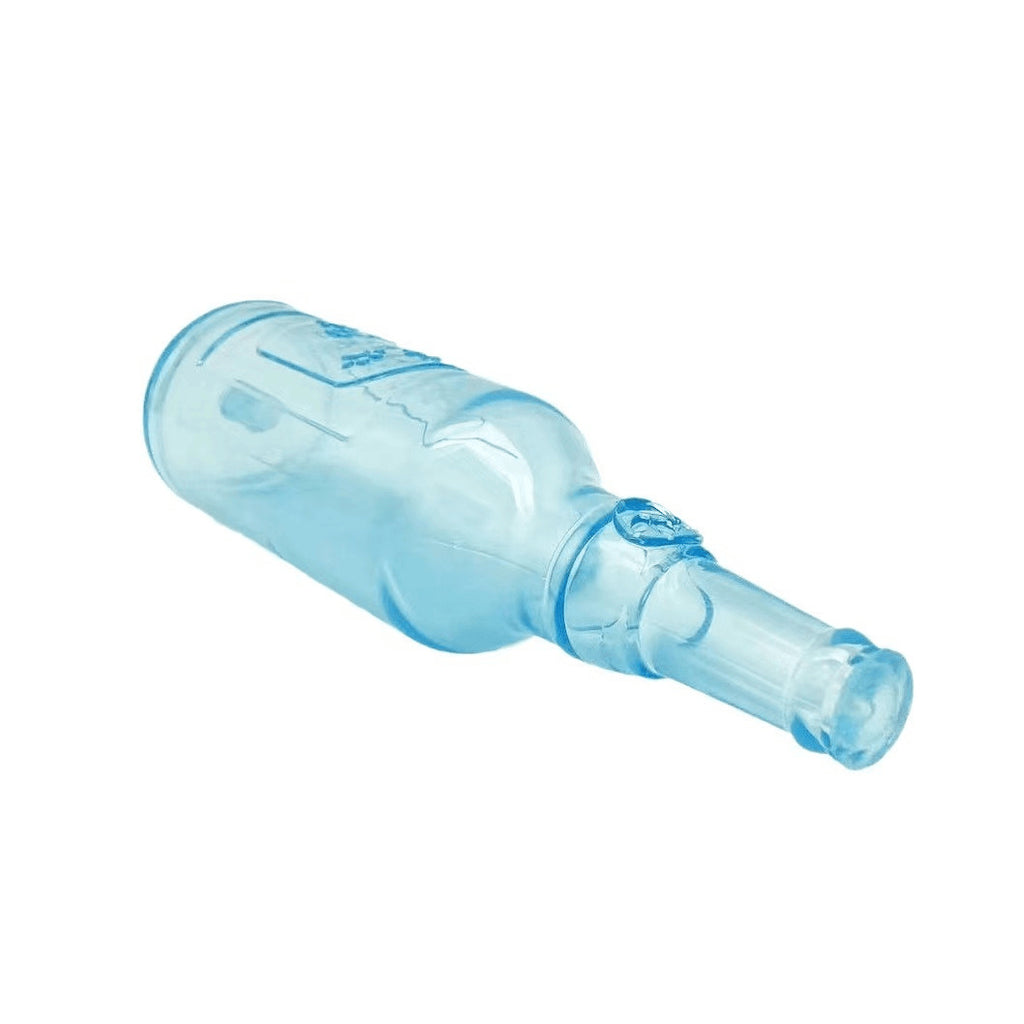 Water Bottle Cruncher Dog Toy - Squeaky Interactive Chew for Aggressive Chewers