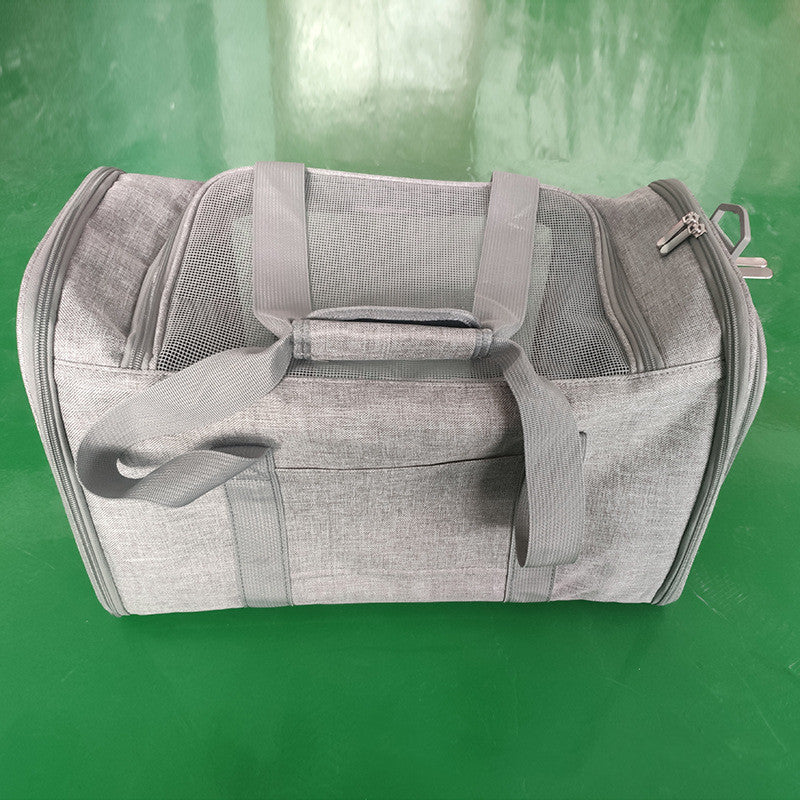 Breathable Pet Travel Backpack - Mesh Window Carrier for Cats & Small Dogs