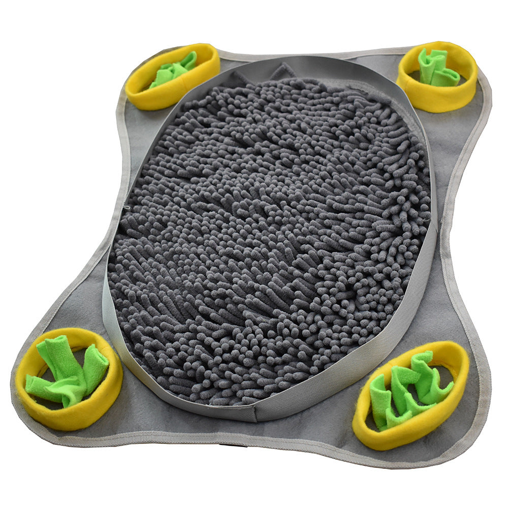 Machine washable snuffle mat