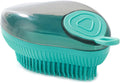 Silicone Pet Bath Brush with Soap Dispenser - Massage & Wash for Cats & Dogs