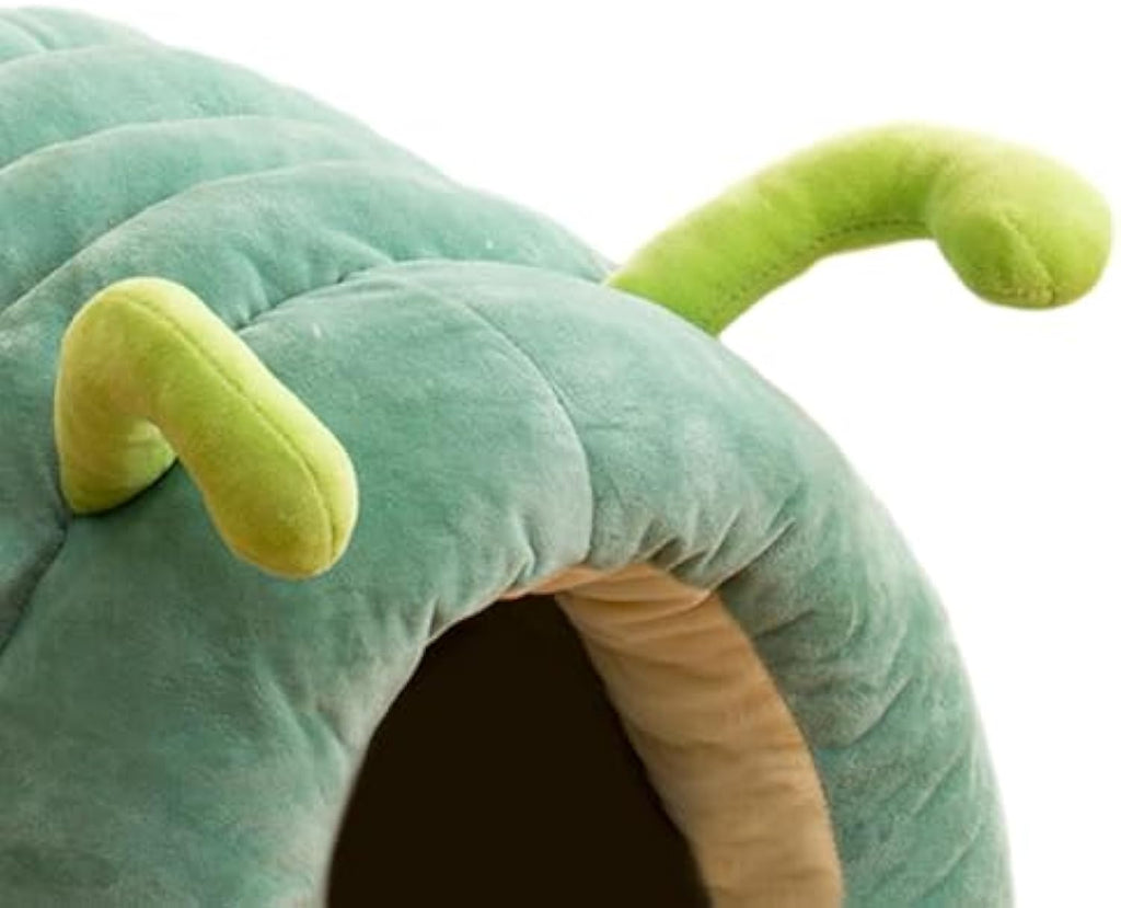 Frog Cat Cave Bed - Adorable Folding Pet Hideout for Cats & Small Dogs