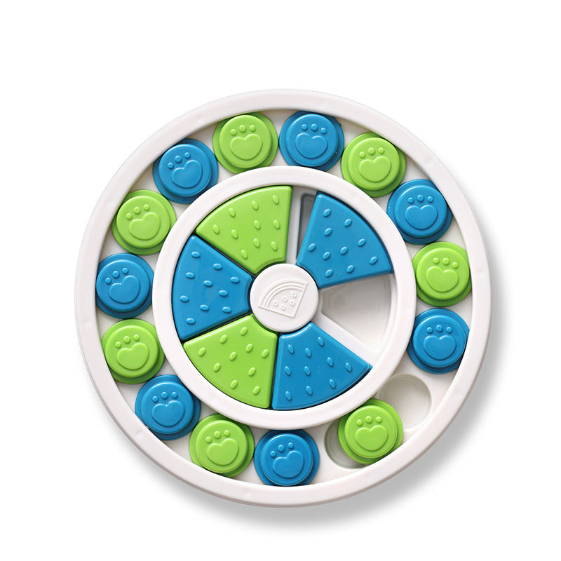 Interactive Dog Puzzle Toy - Treat Hiding Slow Feeder for Mental Stimulation