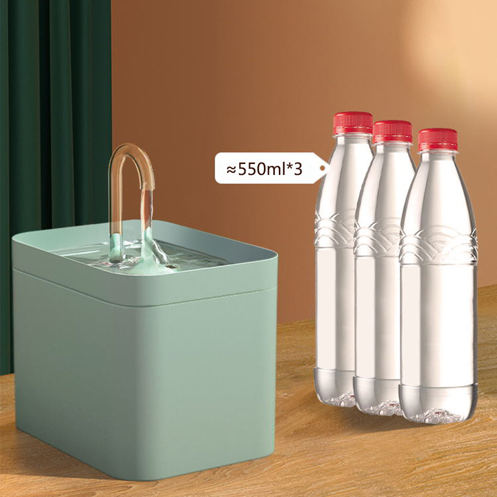 Cat water fountain filtration system