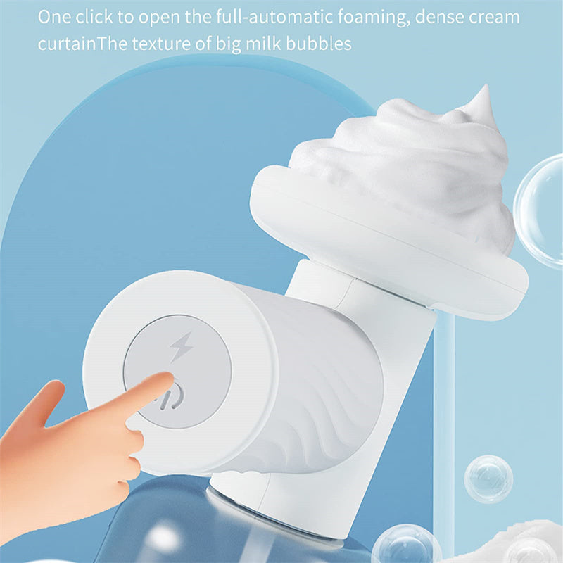 Electric Automatic Foaming Pet Bath Brush - USB Rechargeable Massage Scrubber