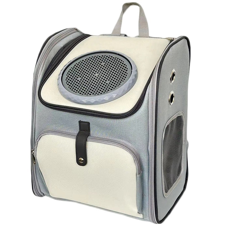 Space Capsule Pet Backpack - Multi-Mode Breathable Carrier with Bubble Dome for Cats & Small Dogs