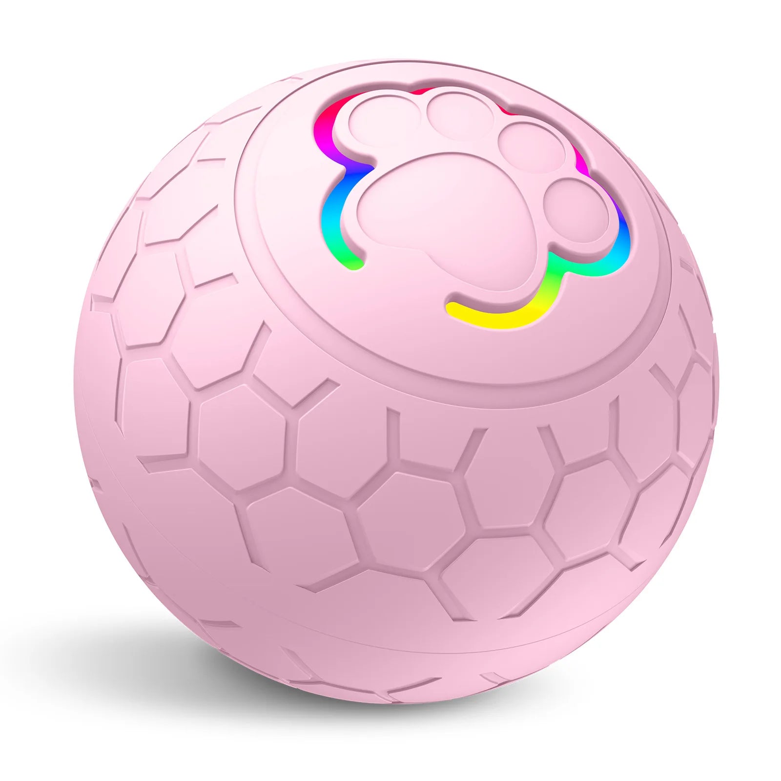 Smart Pet Ball LED Automatic Bounce - Interactive Cat & Dog Toy