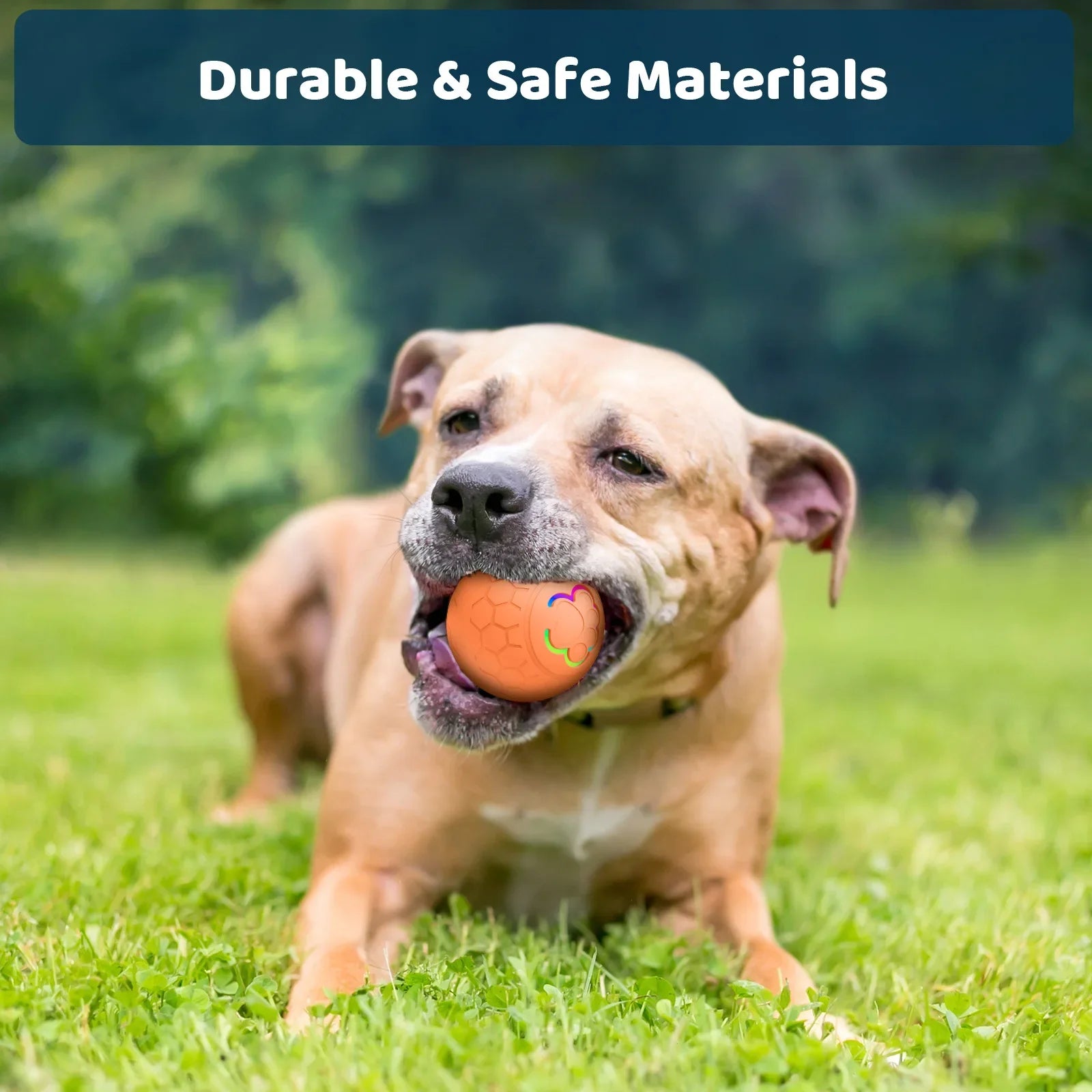Smart Pet Ball LED Automatic Bounce - Interactive Cat & Dog Toy