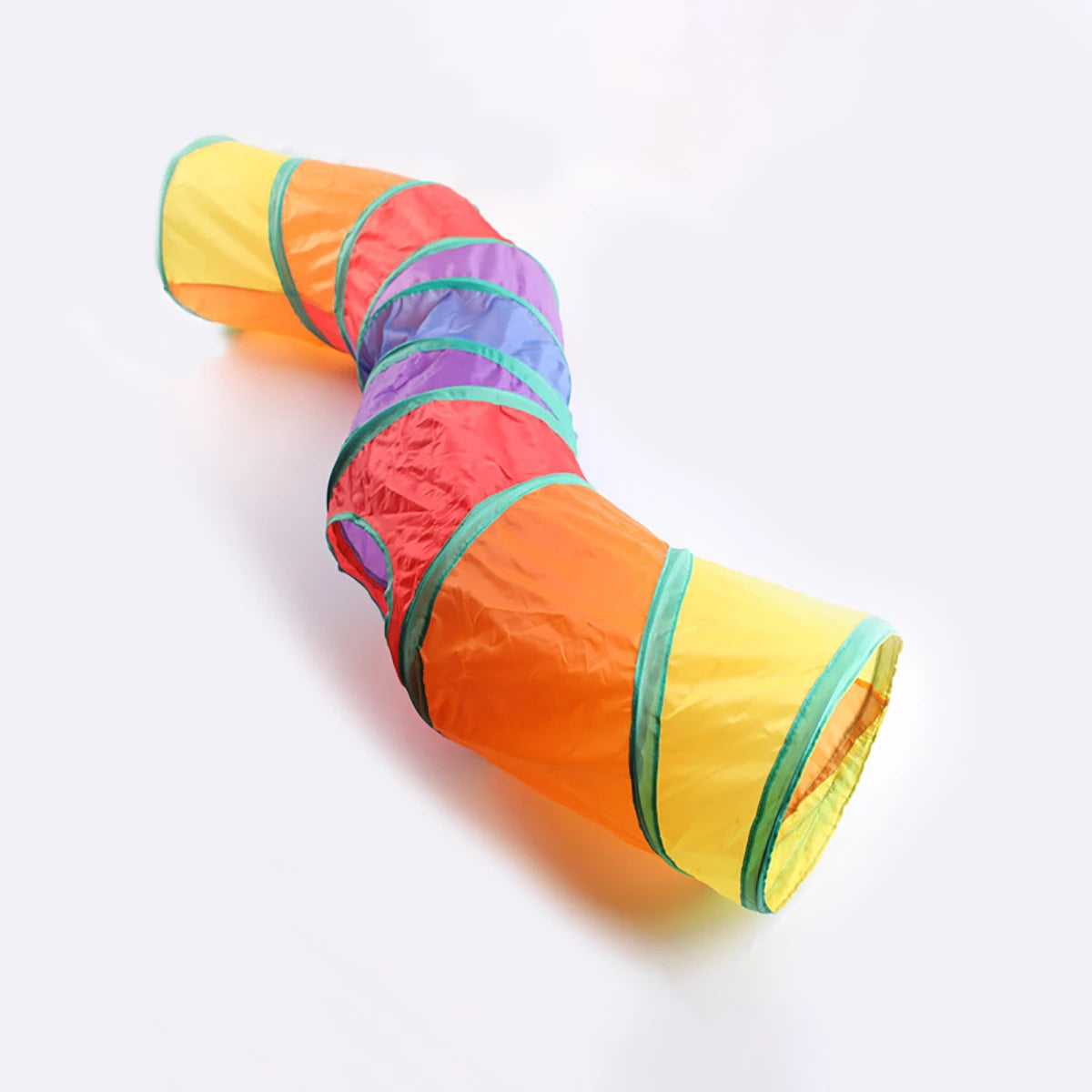 Cat Tunnel Pet Tube Collapsible Play Toy - Indoor & Outdoor