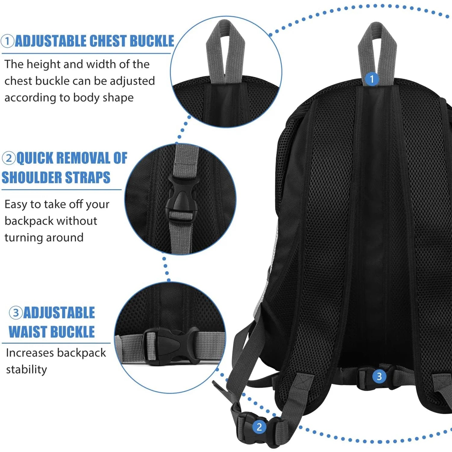 Dog Shoulder Carrier Front Backpack - Comfortable & Breathable