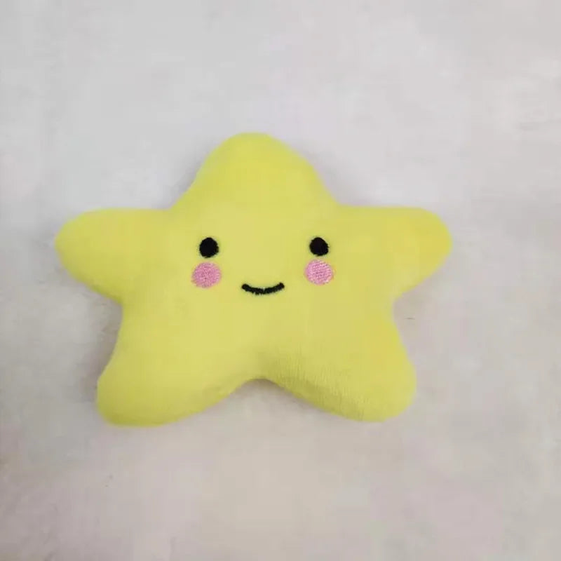 Cute Puppy Cat Chew Squeaky Plush Toy - Multiple Designs