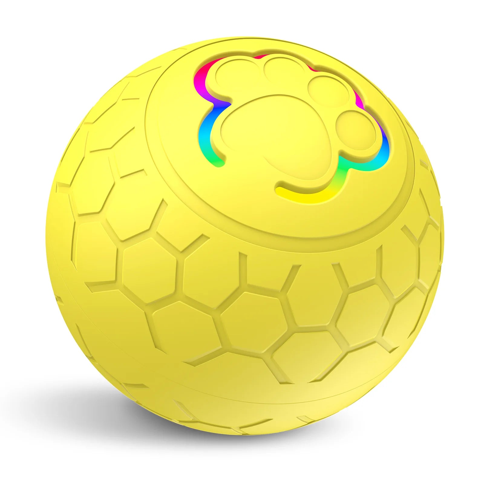 Smart Pet Ball LED Automatic Bounce - Interactive Cat & Dog Toy