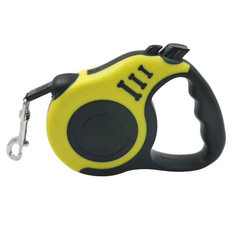Retractable Dog Leash 3M/5M - Durable One-Hand Brake