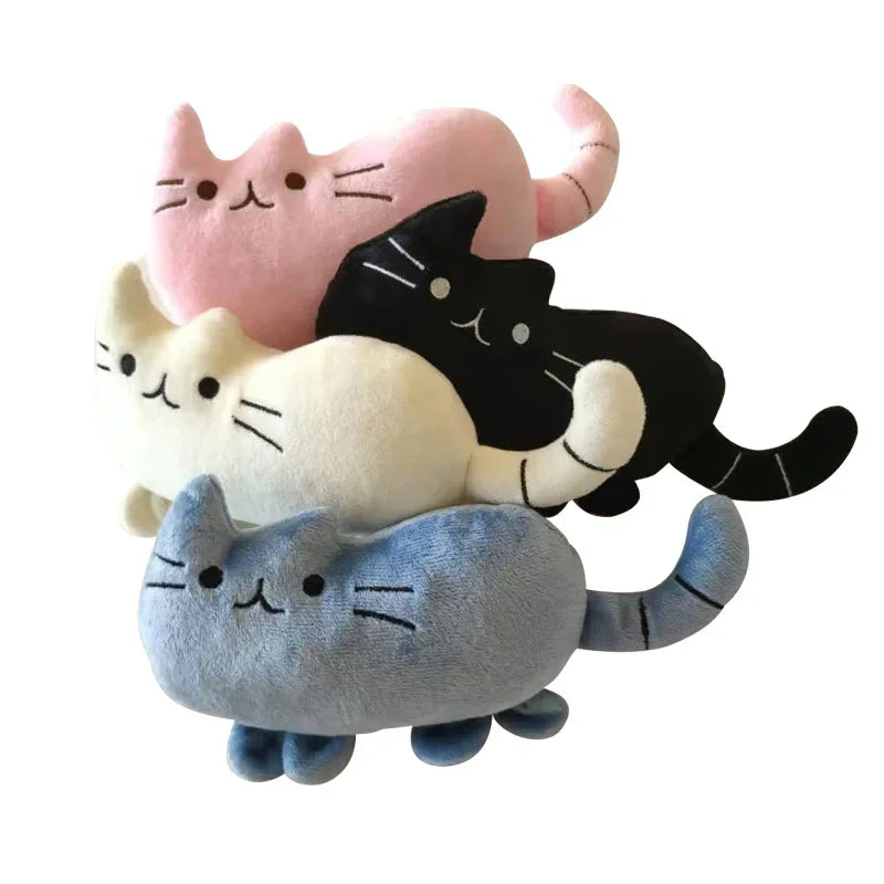 Cute Puppy Cat Chew Squeaky Plush Toy - Multiple Designs