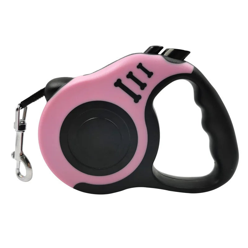 Retractable Dog Leash 3M/5M - Durable One-Hand Brake