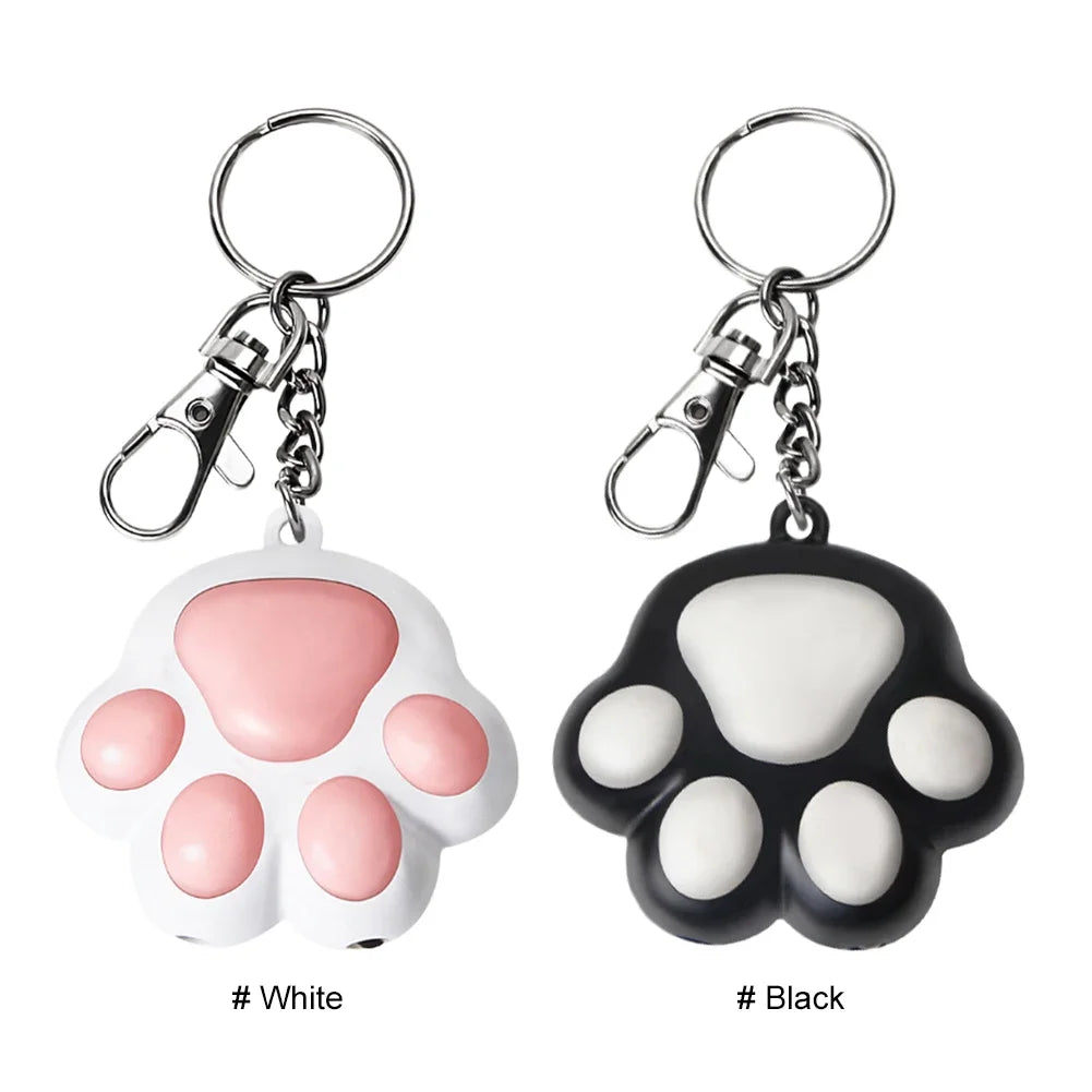 Pet Laser Toy USB Rechargeable - 3 Modes Cat Paw Design