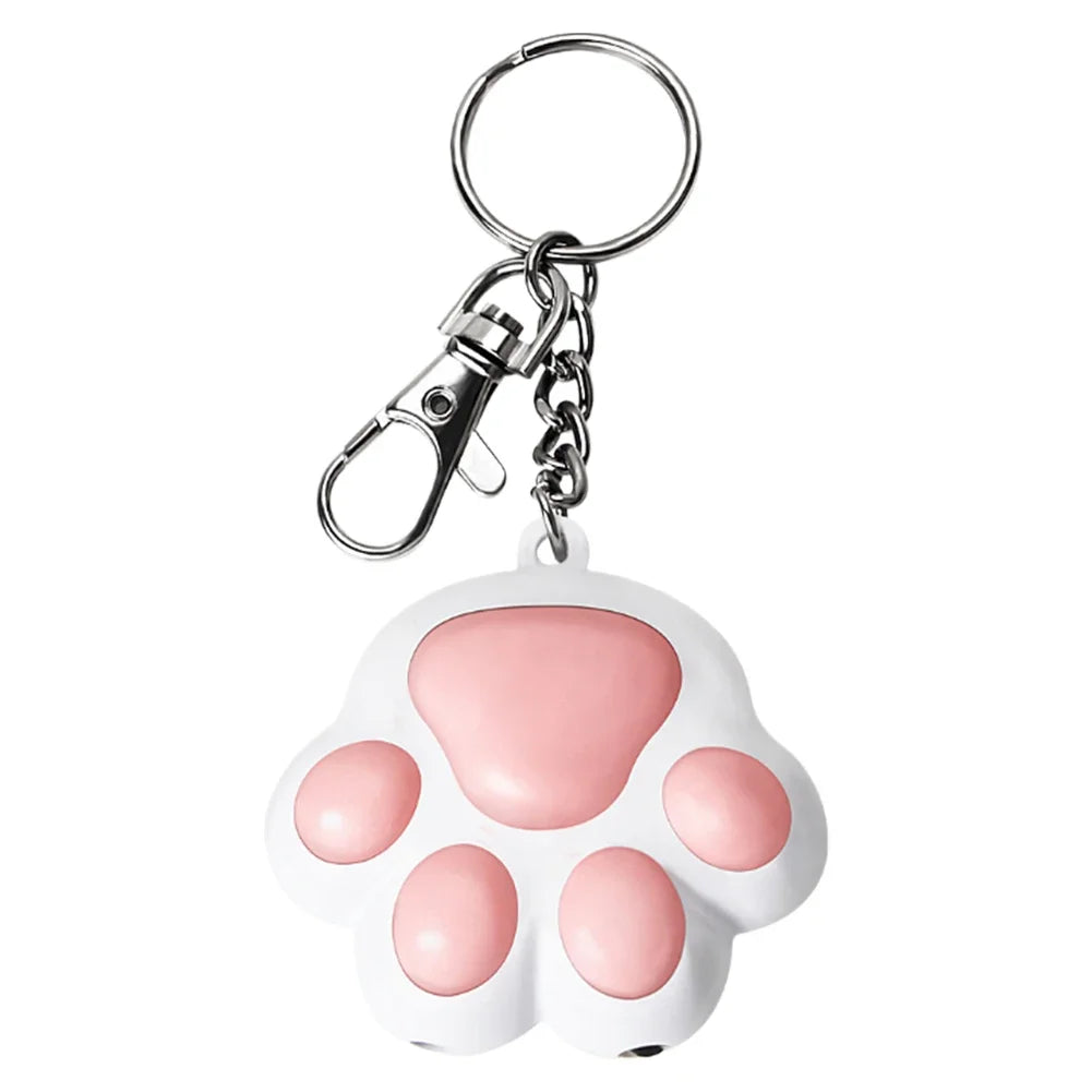 Pet Laser Toy USB Rechargeable - 3 Modes Cat Paw Design