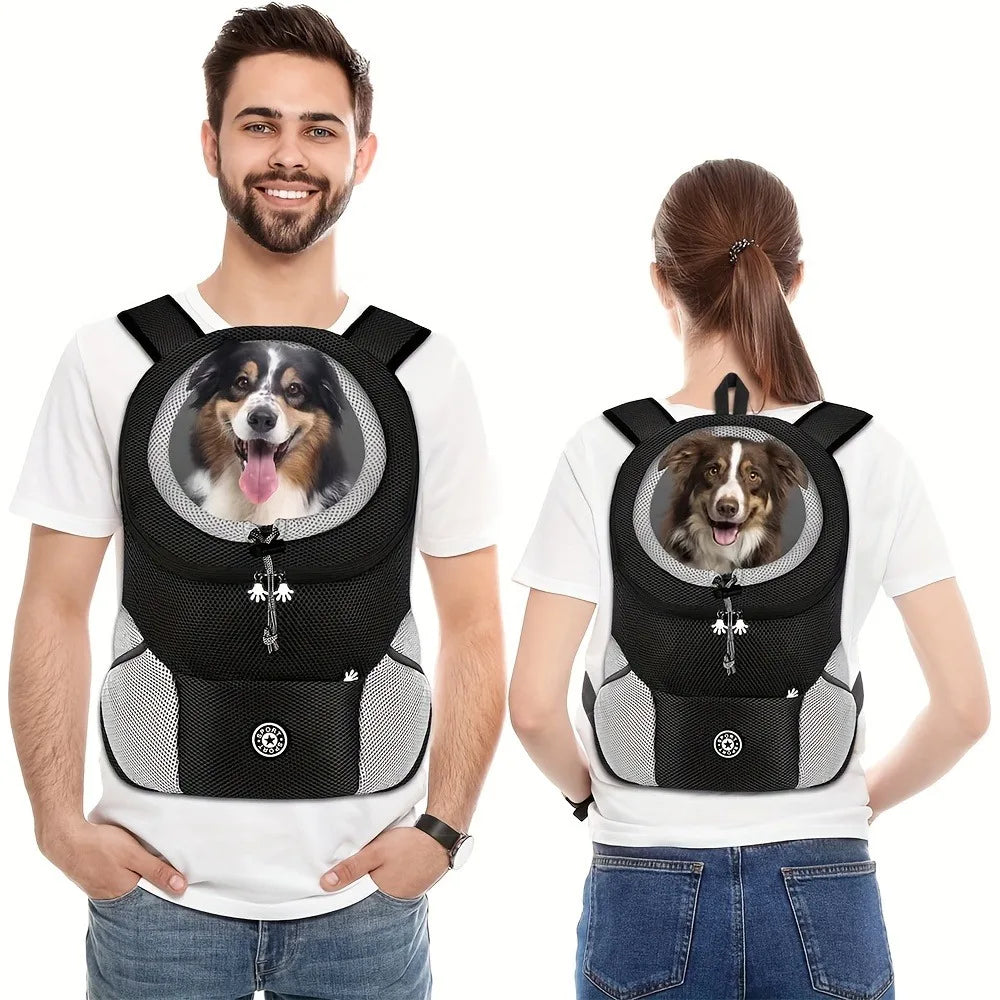 Dog Shoulder Carrier Front Backpack - Comfortable & Breathable
