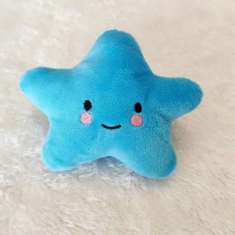 Cute Puppy Cat Chew Squeaky Plush Toy - Multiple Designs