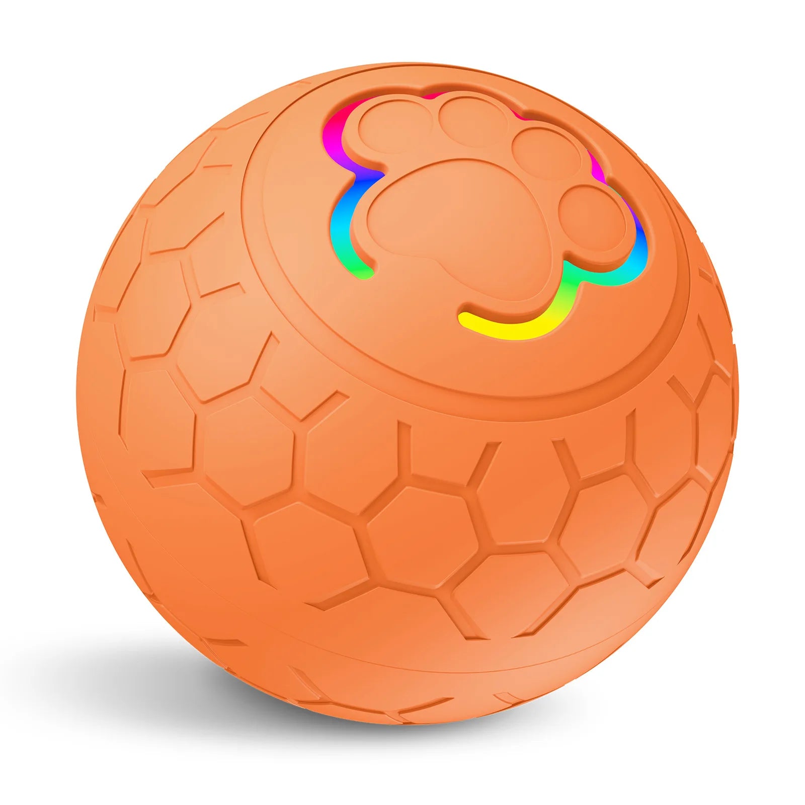 Smart Pet Ball LED Automatic Bounce - Interactive Cat & Dog Toy