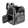 Sturdy Frame Pet Carrier Backpack - Double Shoulder Dog & Cat Travel Bag