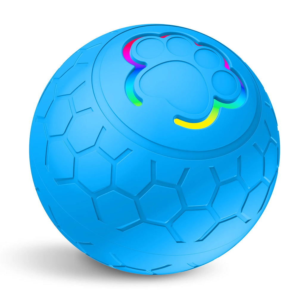Smart Pet Ball LED Automatic Bounce - Interactive Cat & Dog Toy