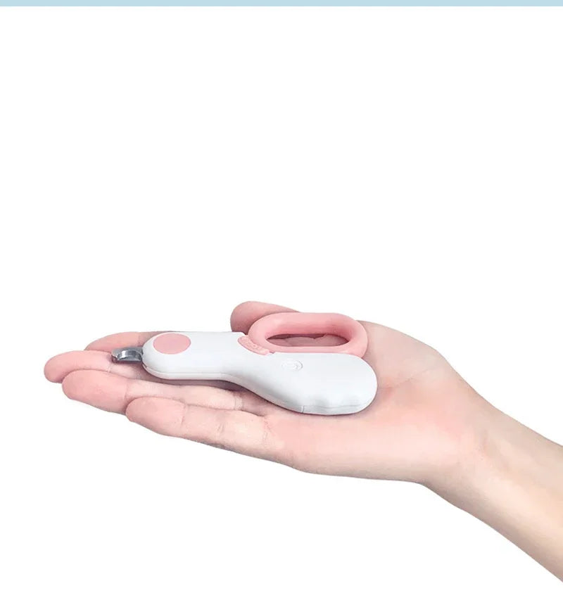 Professional Pet Nail Clipper with LED Light - Safe & Easy Trimming