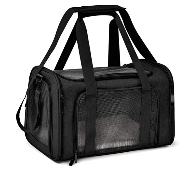 Breathable Pet Travel Backpack - Mesh Window Carrier for Cats & Small Dogs
