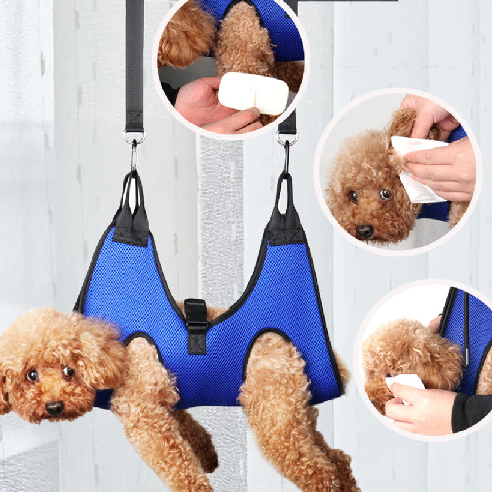 Pet Grooming Hammock Kit (5-Piece) - Hands-Free Nail Trimming for Cats & Dogs