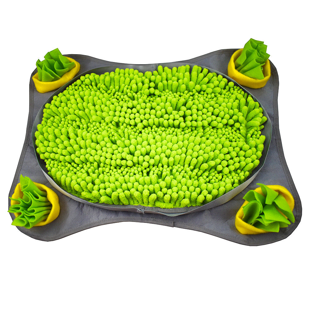 Green snuffle mat variant