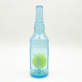 Water Bottle Cruncher Dog Toy - Squeaky Interactive Chew for Aggressive Chewers