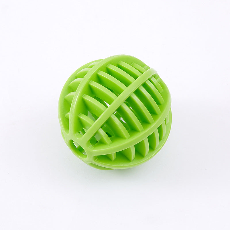 Rubber Treat Ball Dog Toy - Bite Resistant Chew for All Breeds
