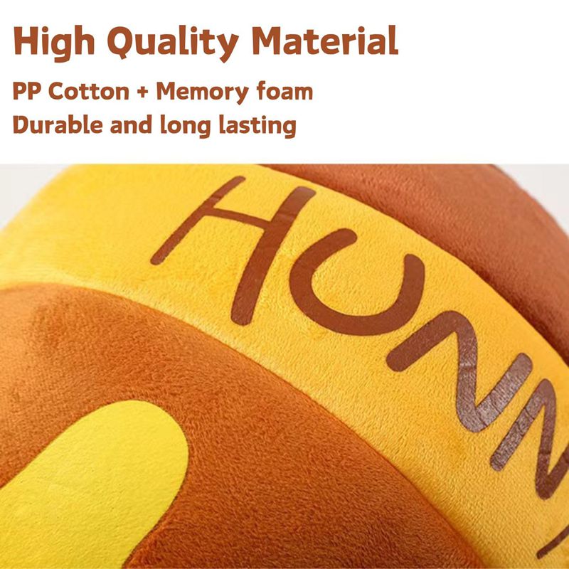 Honey Pot Cat Cave Bed - Cozy Plush Nest with Removable Cushion