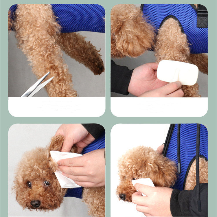 Pet Grooming Hammock Kit (5-Piece) - Hands-Free Nail Trimming for Cats & Dogs